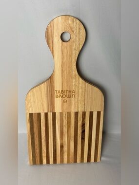 Tabitha Brown Two-Tone Striped Wood Paddle Board